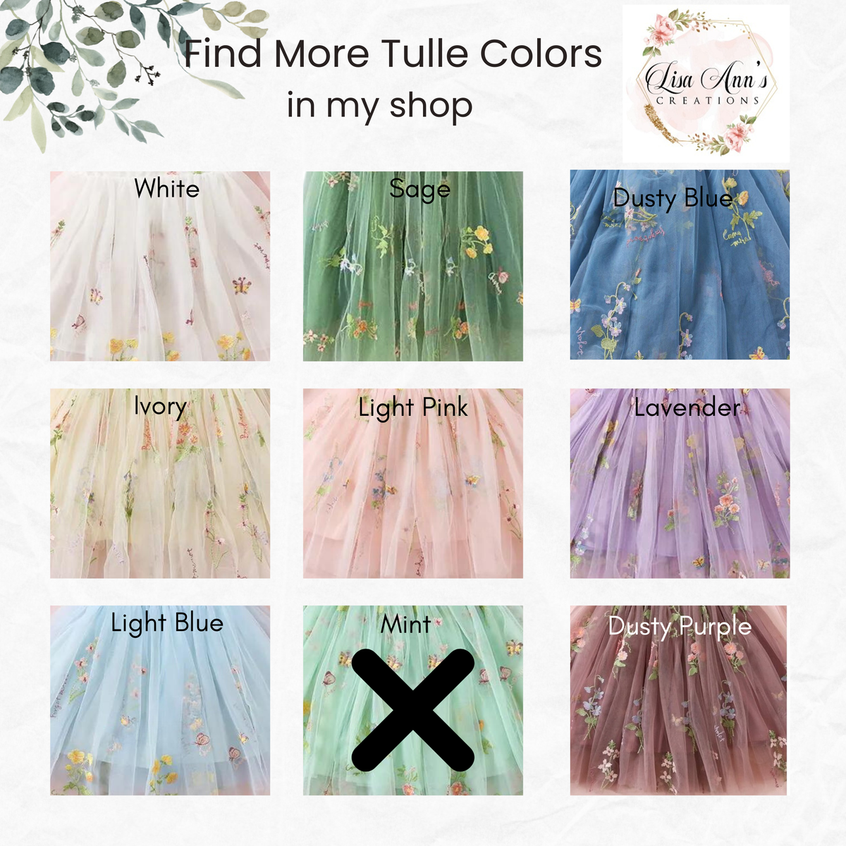The Wildflower - Baby Floral Dress - Light Blue