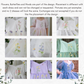 The Wildflower - Baby Floral Dress - Dusty Blue