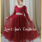 Girls Wine red Dress
