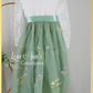 Baby girl Easter Dress in sage floral