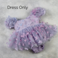 1st birthday romper for baby girl in a lavender ombre butterfly for  butterfly birthday