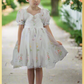 The Wildflower - Girls Floral Dress - White