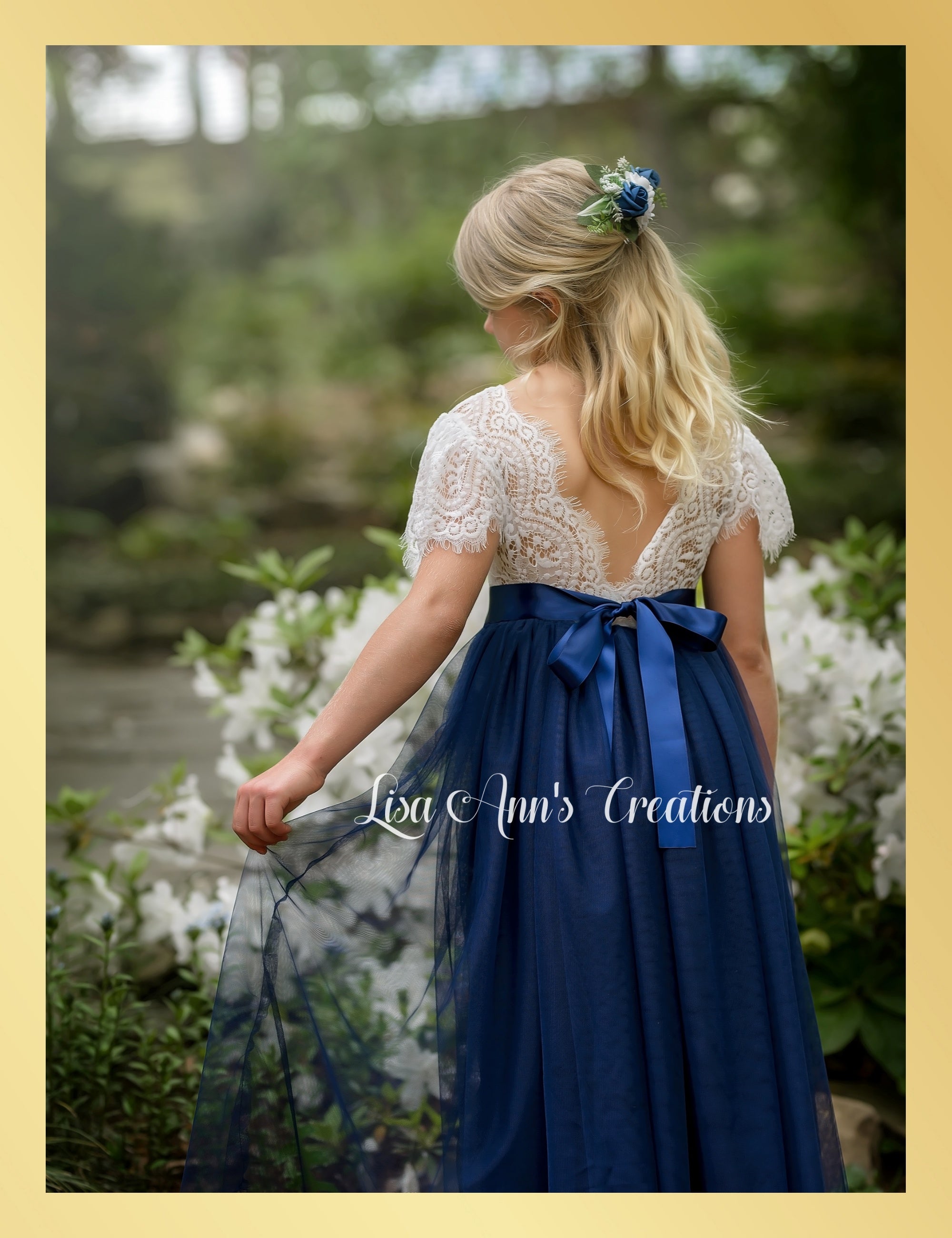 Navy jr best sale bridesmaid dresses